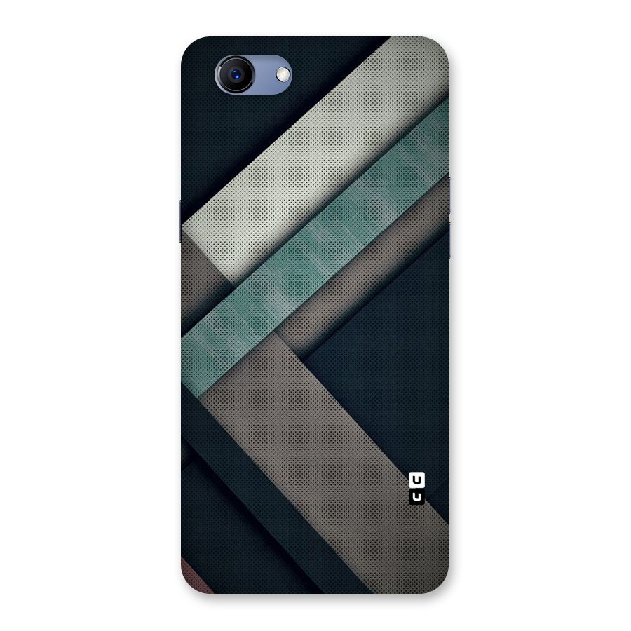 Dark Stripes Back Case for Oppo Realme 1