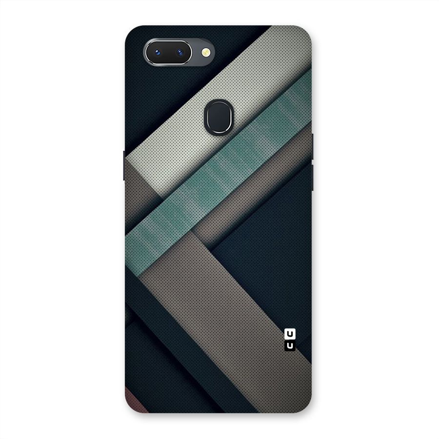 Dark Stripes Back Case for Oppo Realme 2