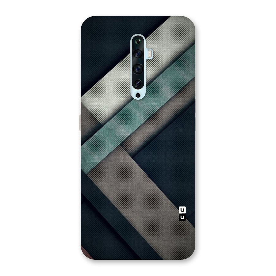 Dark Stripes Back Case for Oppo Reno2 Z
