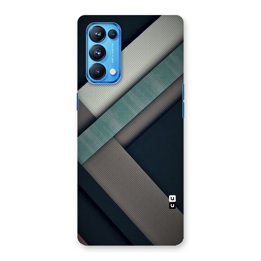 Dark Stripes Back Case for Oppo Reno5 Pro 5G
