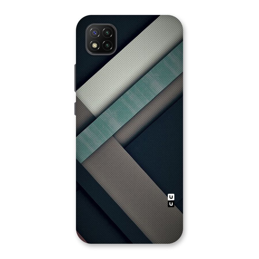Dark Stripes Back Case for Poco C3