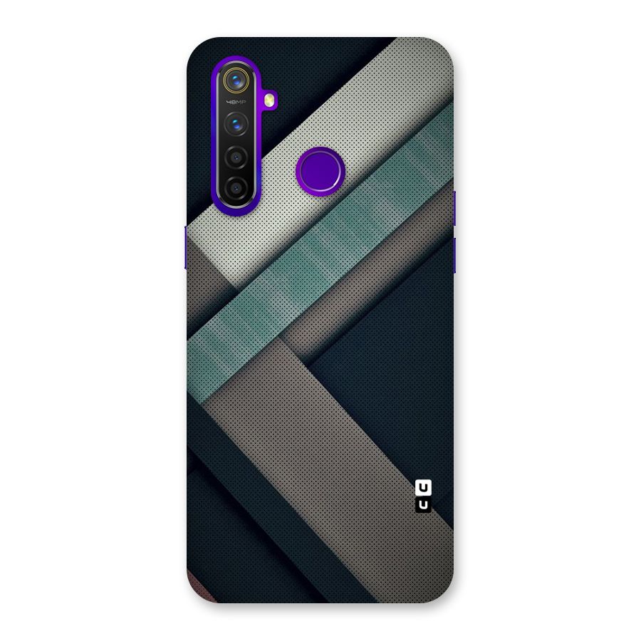 Dark Stripes Back Case for Realme 5 Pro