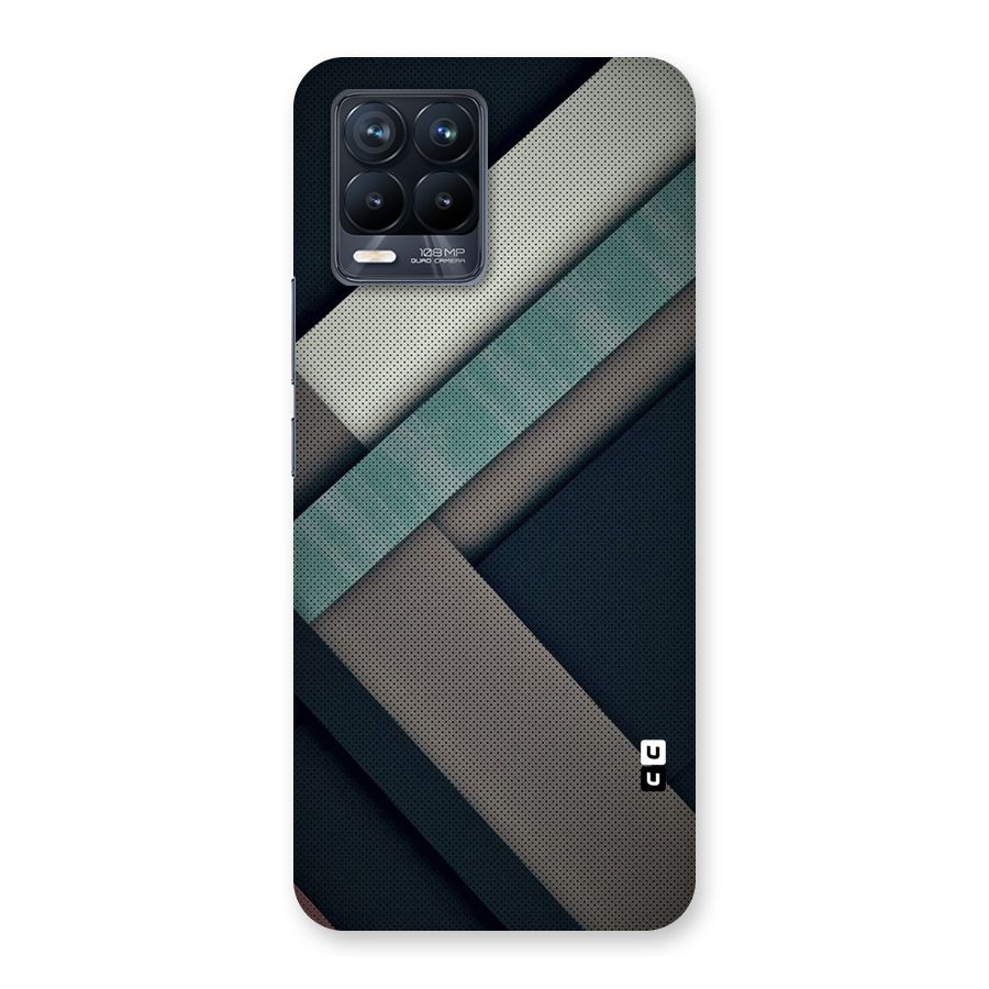Dark Stripes Back Case for Realme 8 Pro