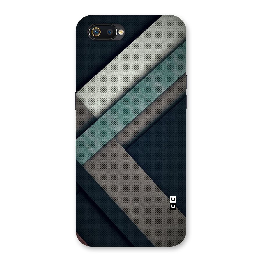 Dark Stripes Back Case for Realme C2