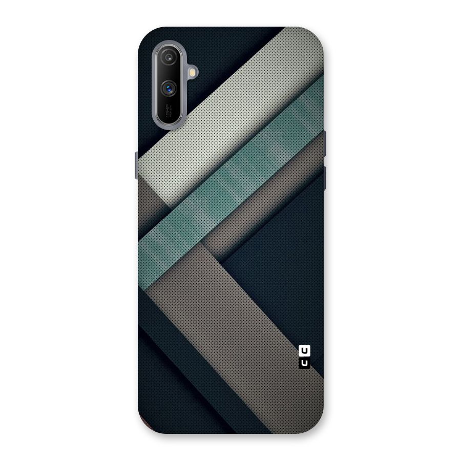 Dark Stripes Back Case for Realme C3