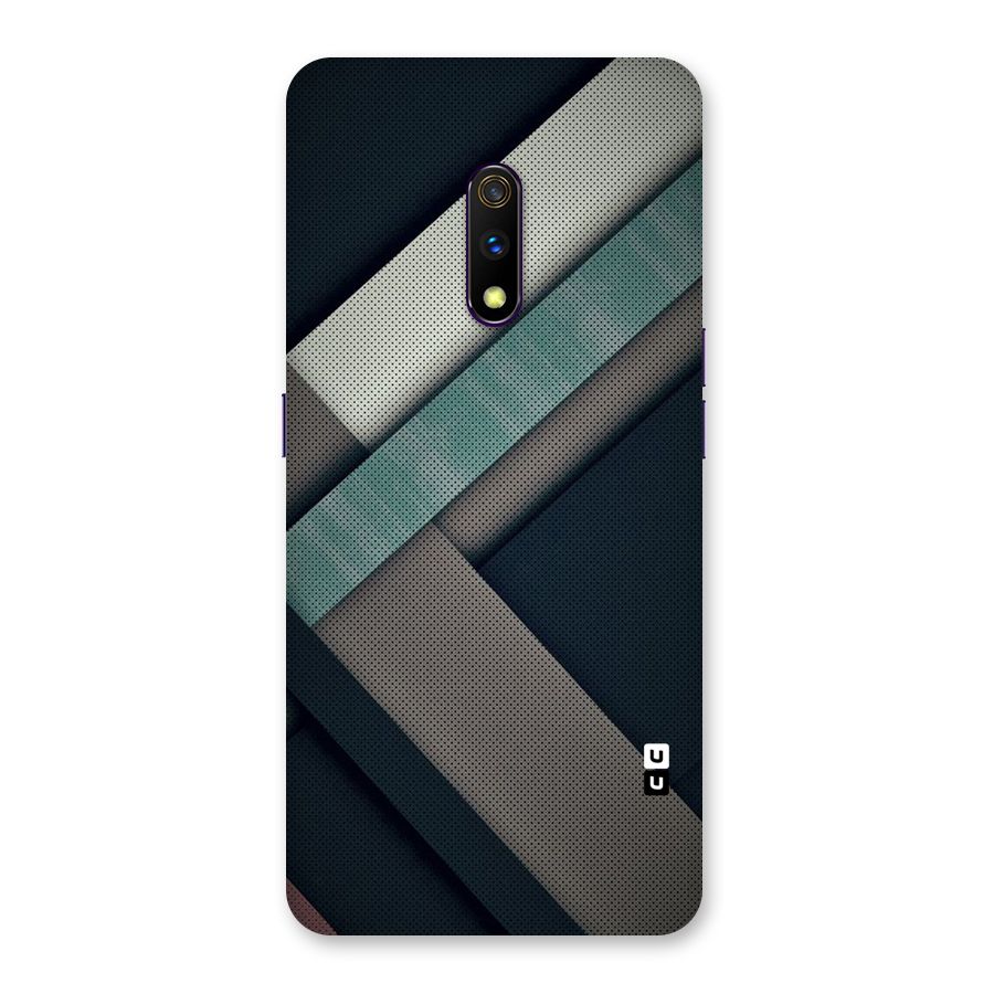 Dark Stripes Back Case for Realme X