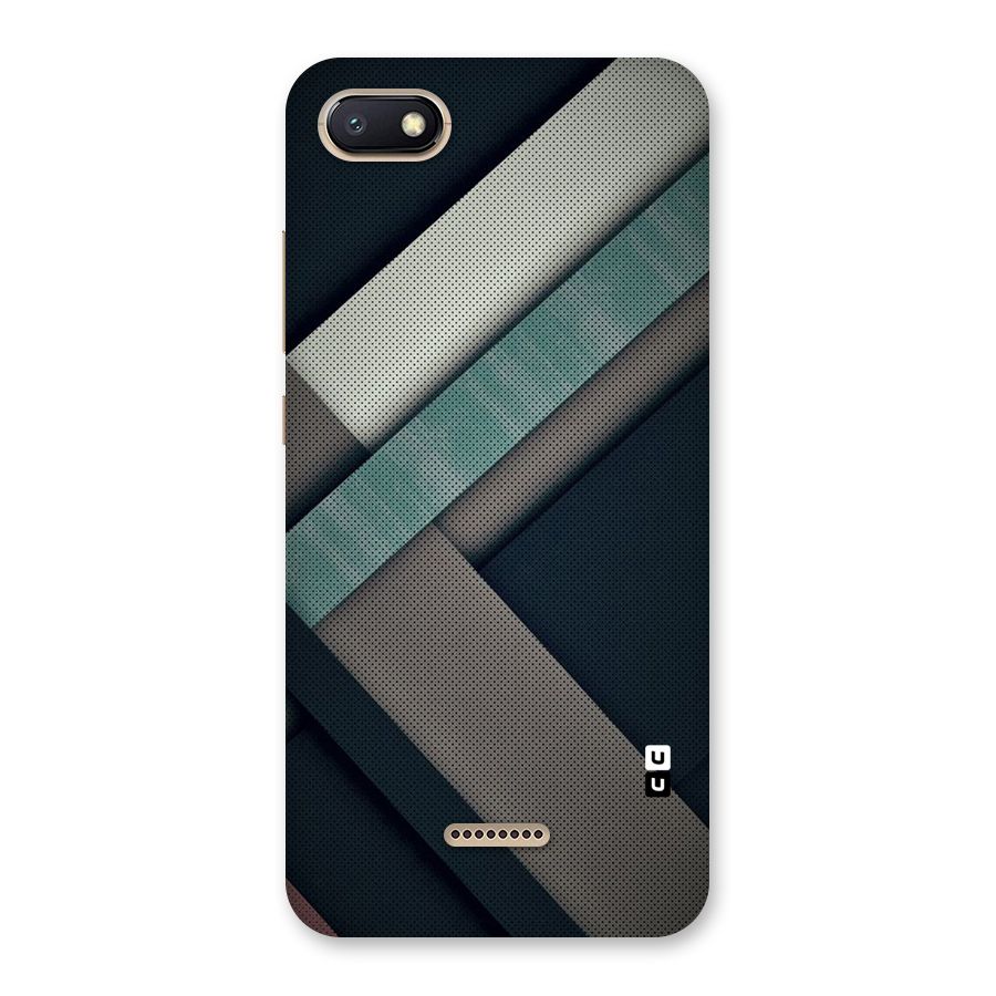 Dark Stripes Back Case for Redmi 6A
