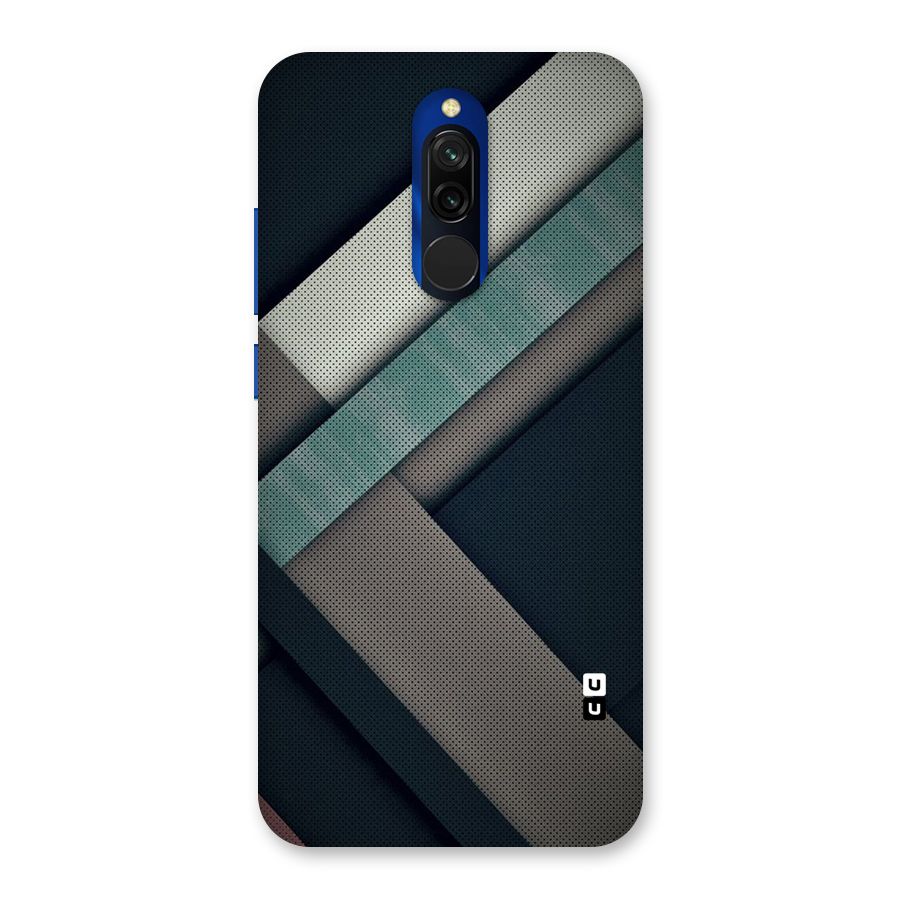 Dark Stripes Back Case for Redmi 8