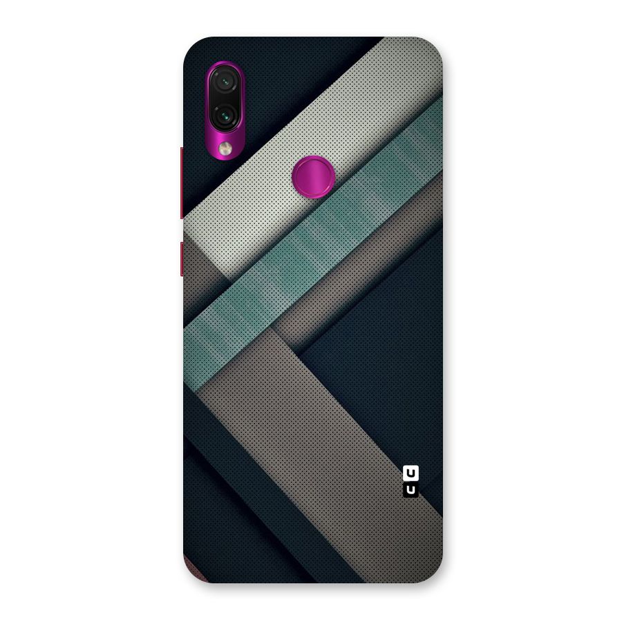 Dark Stripes Back Case for Redmi Note 7 Pro