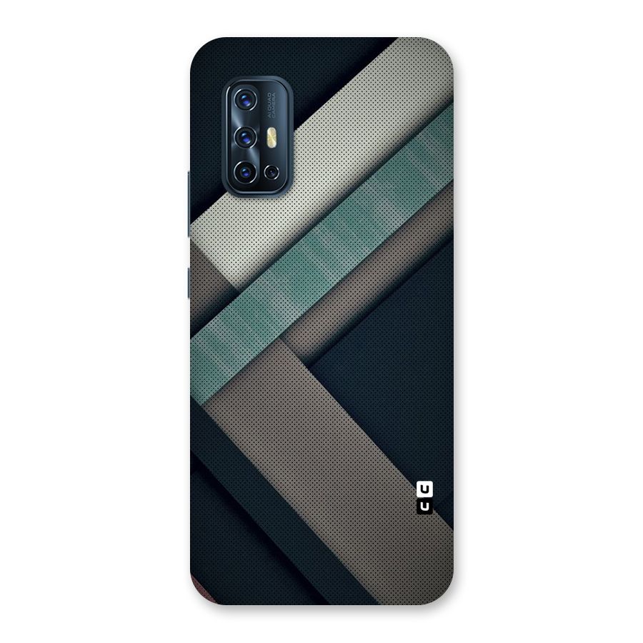 Dark Stripes Back Case for Vivo V17