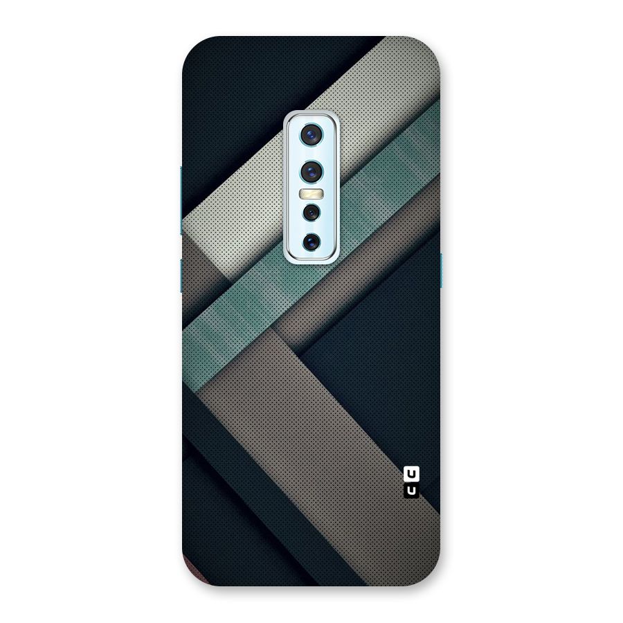 Dark Stripes Back Case for Vivo V17 Pro