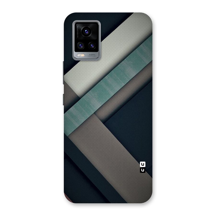 Dark Stripes Back Case for Vivo V20