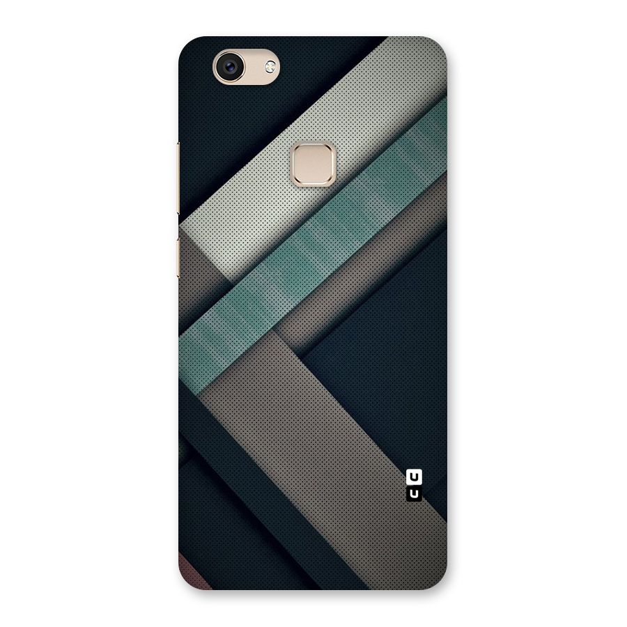 Dark Stripes Back Case for Vivo V7