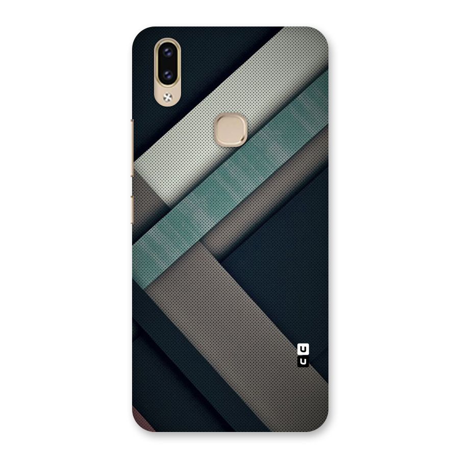 Dark Stripes Back Case for Vivo V9 Youth