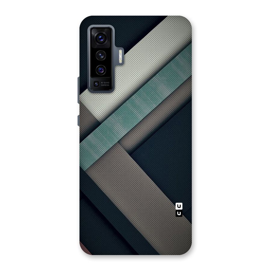 Dark Stripes Back Case for Vivo X50