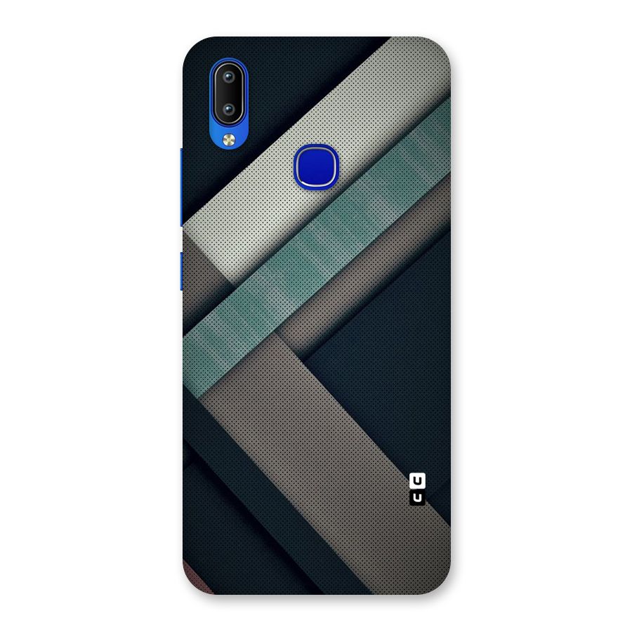 Dark Stripes Back Case for Vivo Y91
