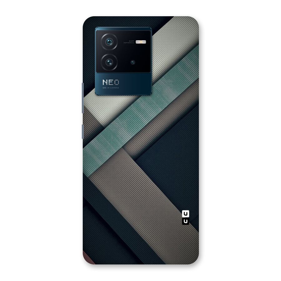 Dark Stripes Back Case for Vivo iQOO Neo 6 5G