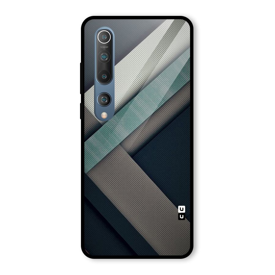 Dark Stripes Glass Back Case for Mi 10