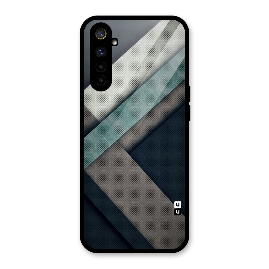 Dark Stripes Glass Back Case for Realme 6i