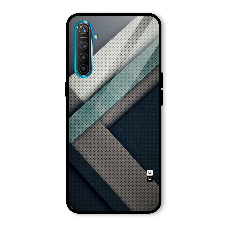 Dark Stripes Glass Back Case for Realme X2