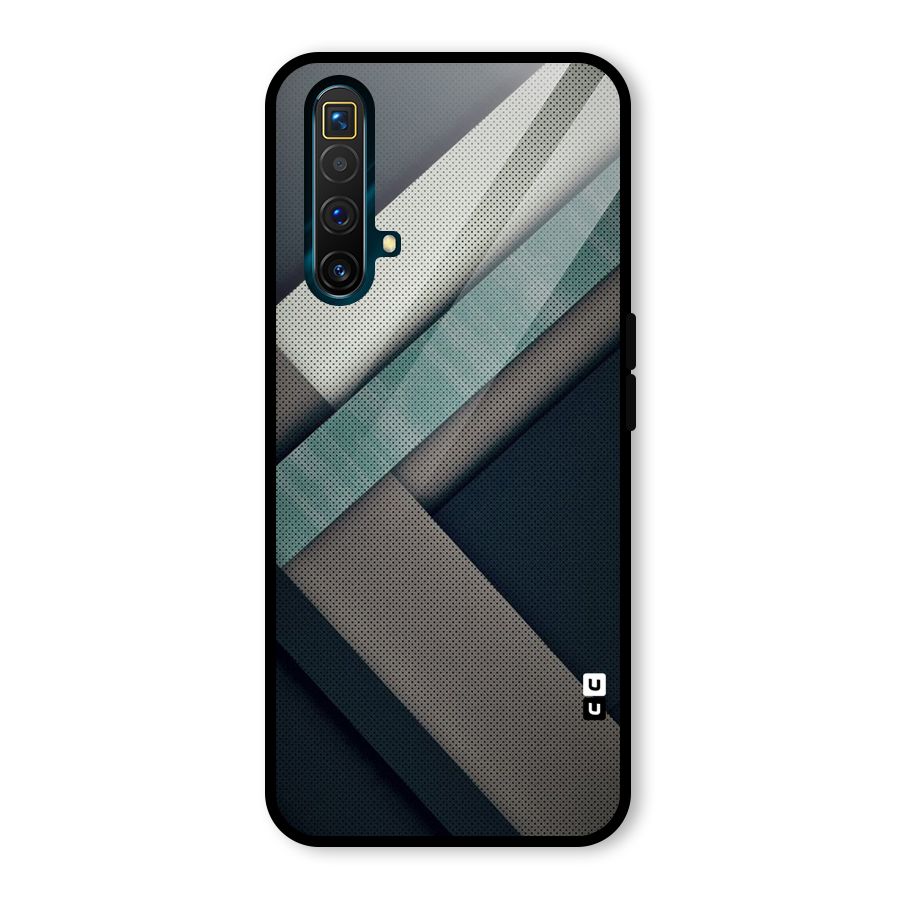 Dark Stripes Glass Back Case for Realme X3 SuperZoom