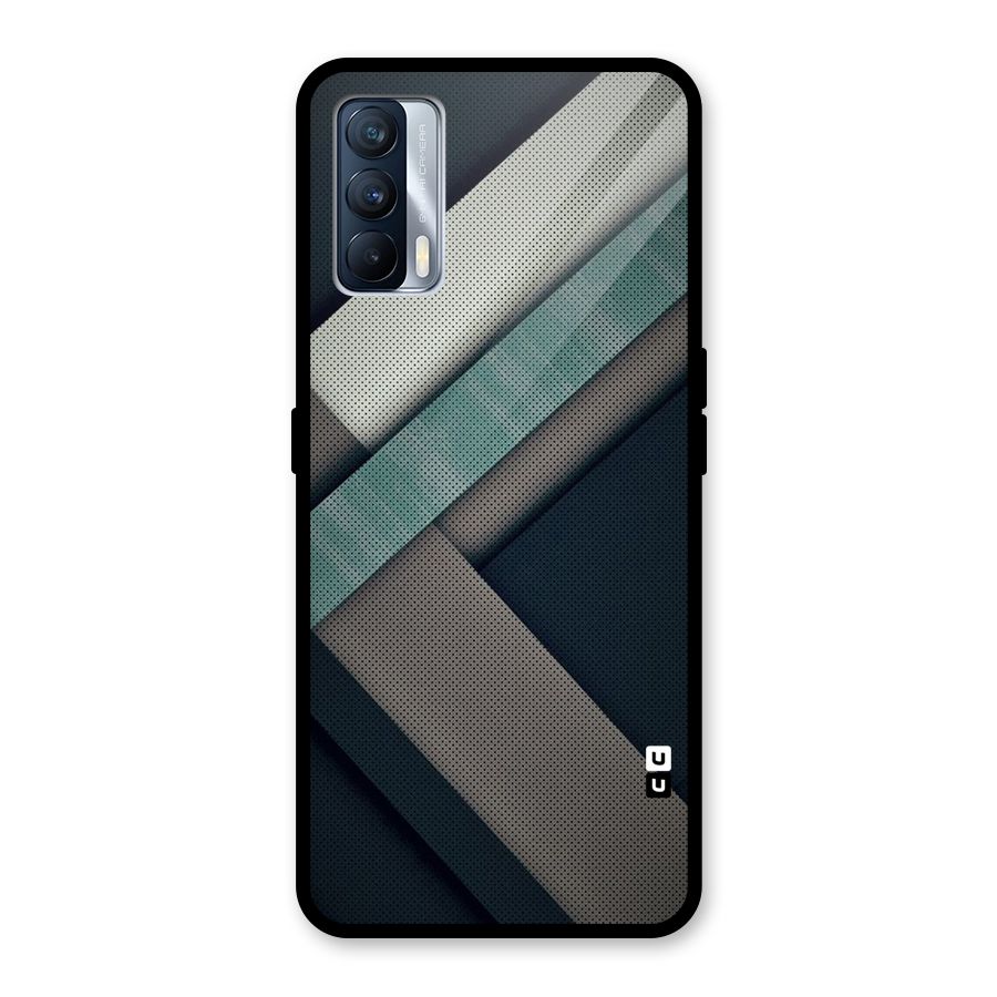 Dark Stripes Glass Back Case for Realme X7