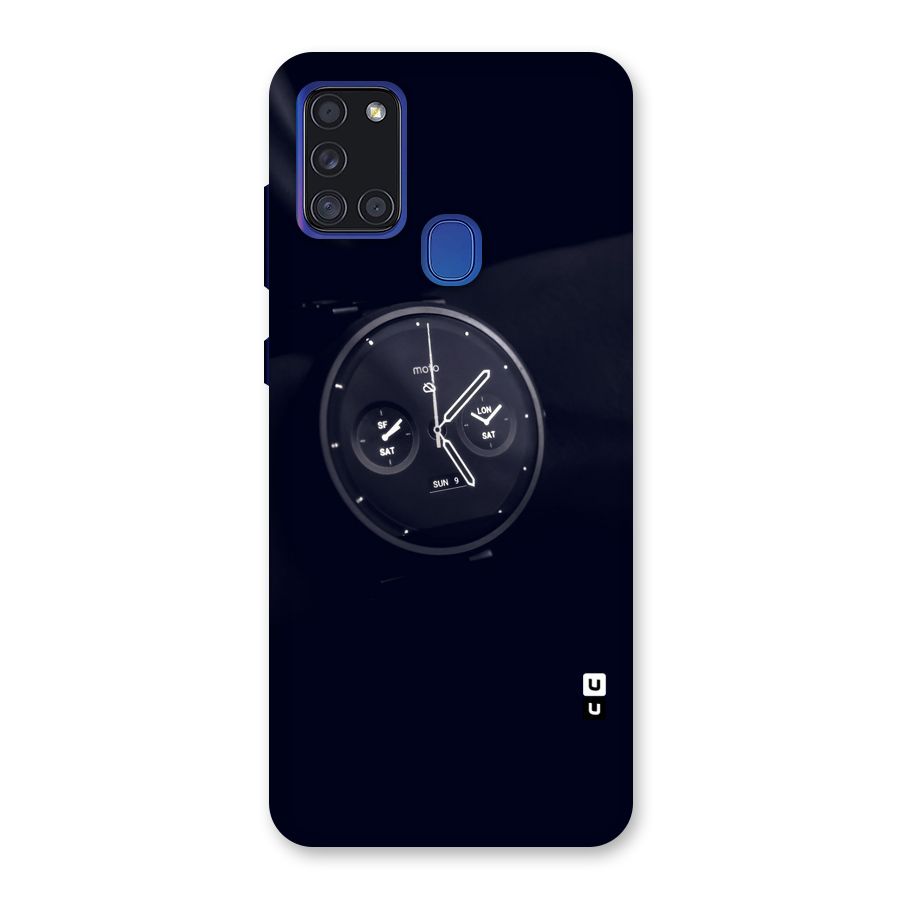 Dark Watch Back Case for Galaxy A21s