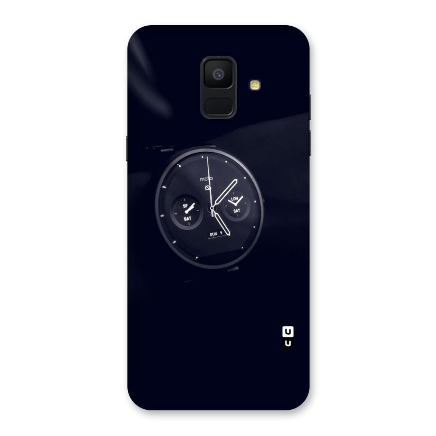 Dark Watch Back Case for Galaxy A6 (2018)