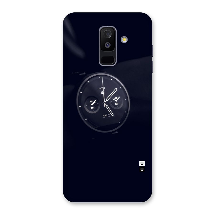 Dark Watch Back Case for Galaxy A6 Plus