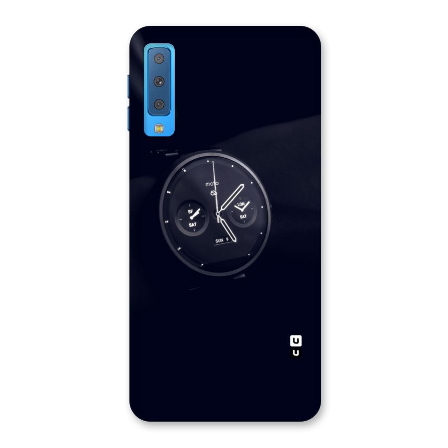Dark Watch Back Case for Galaxy A7 (2018)