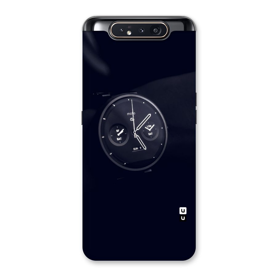Dark Watch Back Case for Galaxy A80