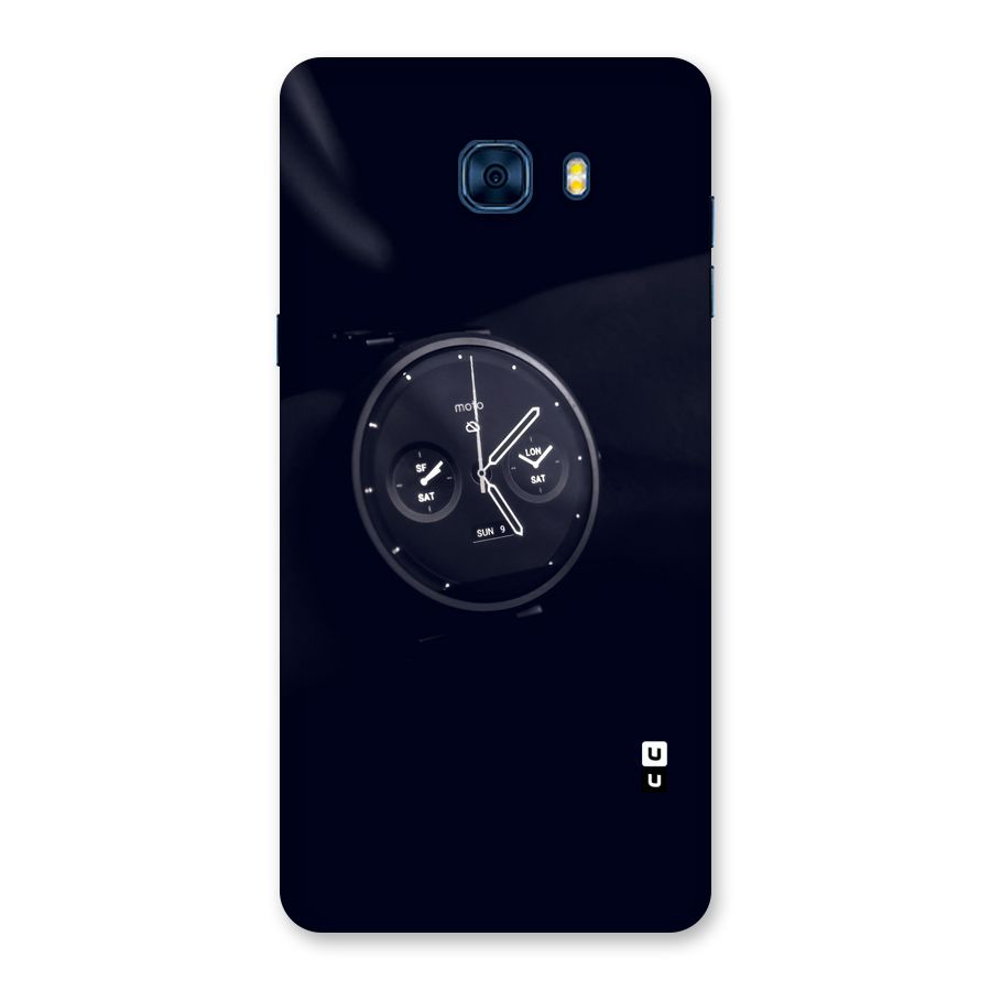 Dark Watch Back Case for Galaxy C7 Pro