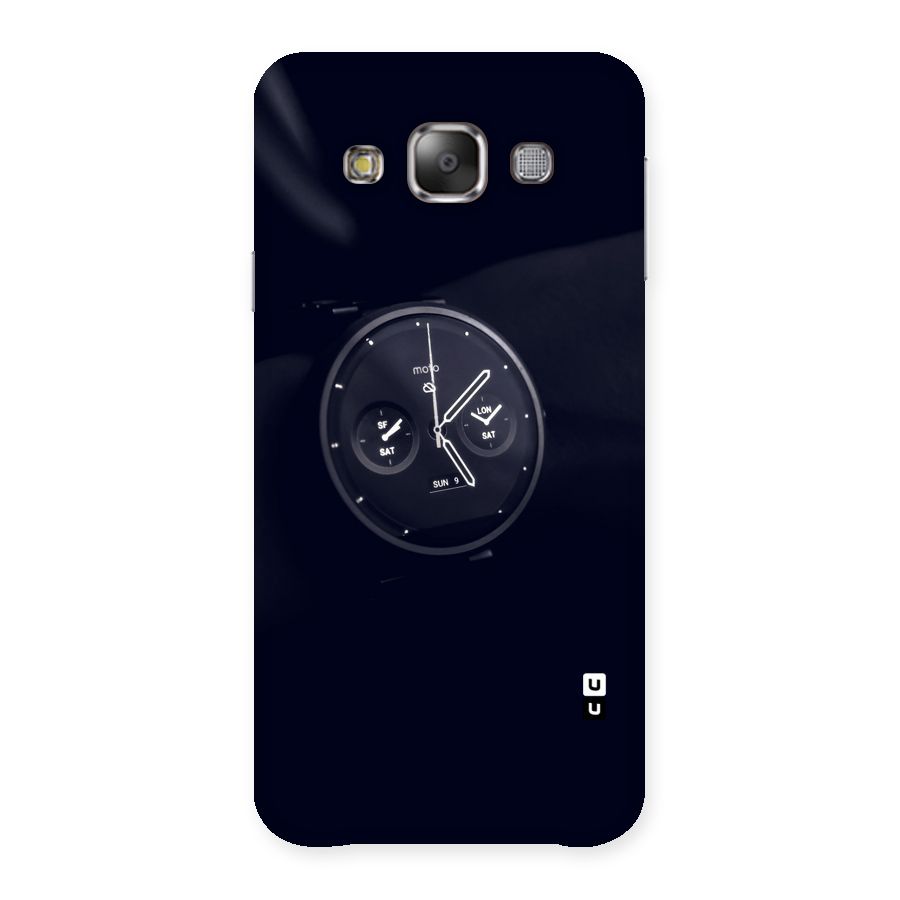 Dark Watch Back Case for Galaxy E7
