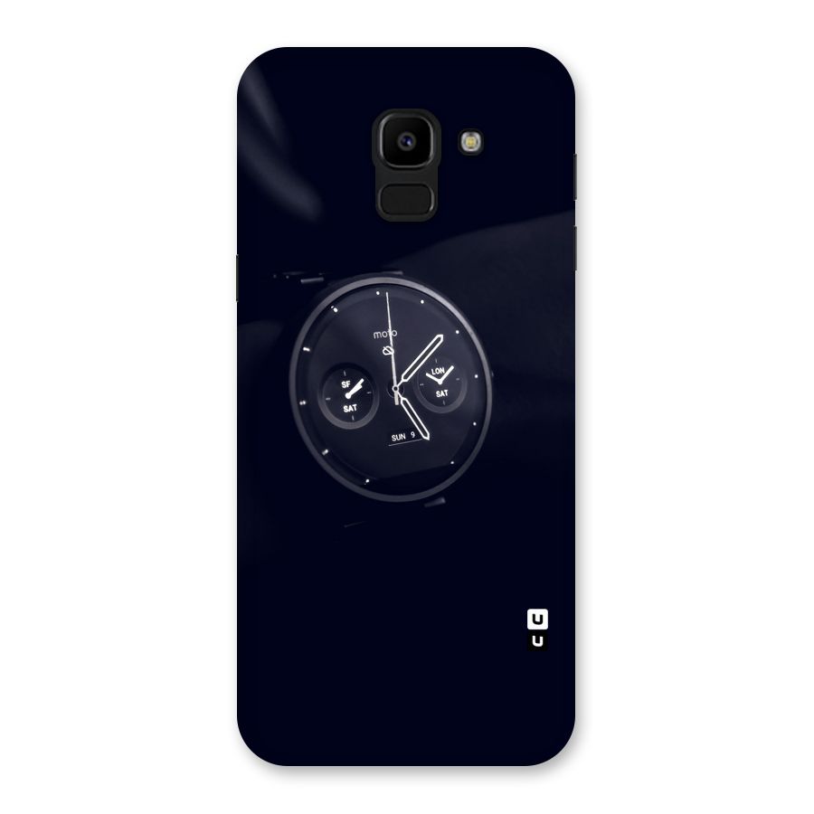 Dark Watch Back Case for Galaxy J6