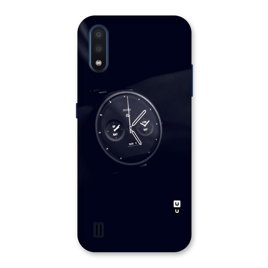 Dark Watch Back Case for Galaxy M01