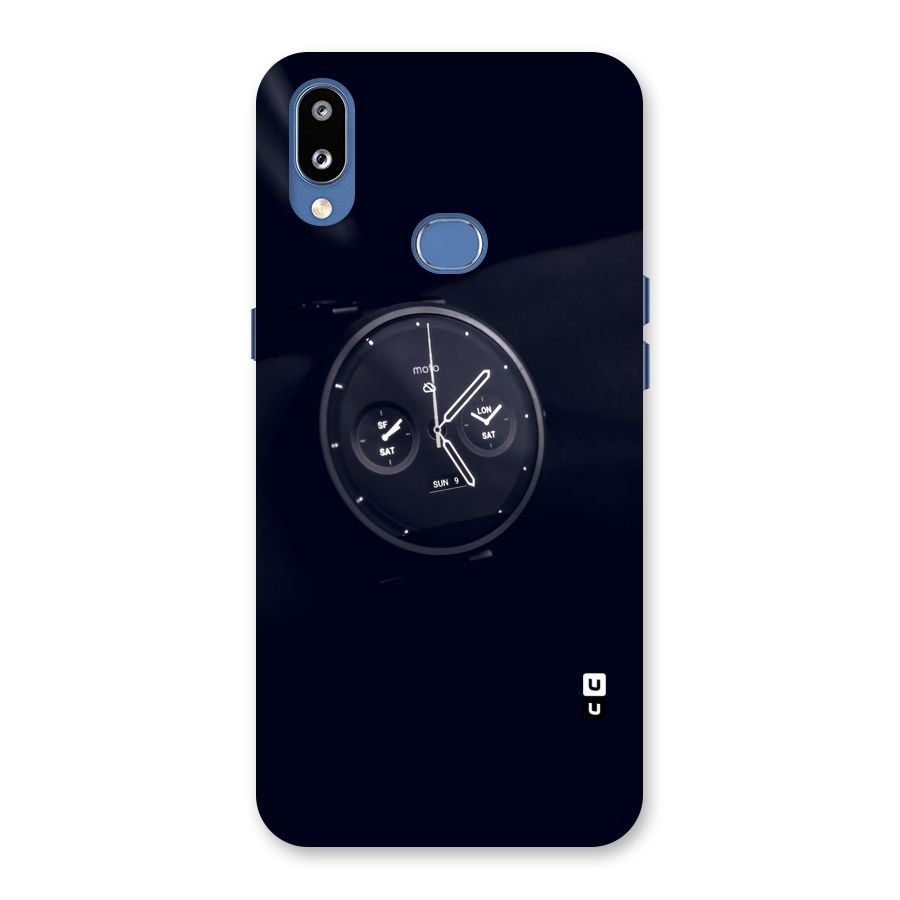Dark Watch Back Case for Galaxy M01s