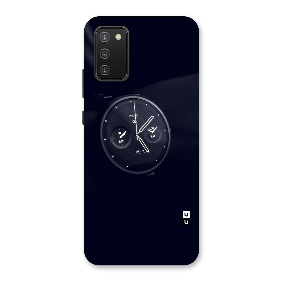Dark Watch Back Case for Galaxy M02s
