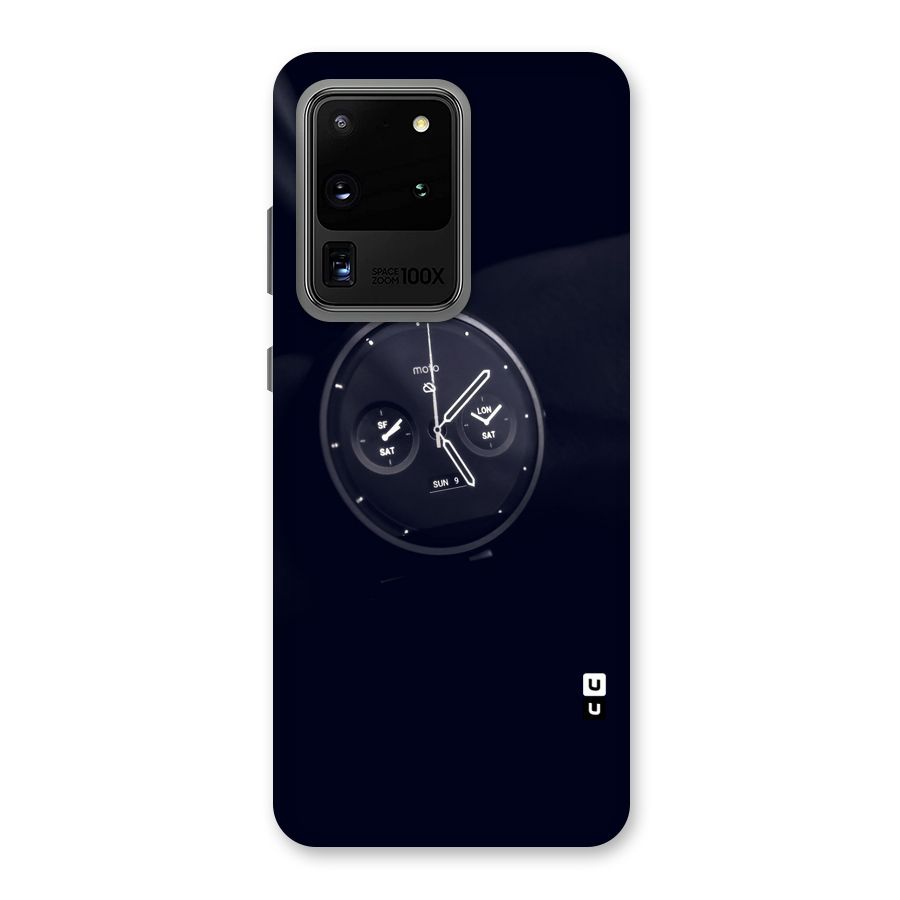 Dark Watch Back Case for Galaxy S20 Ultra