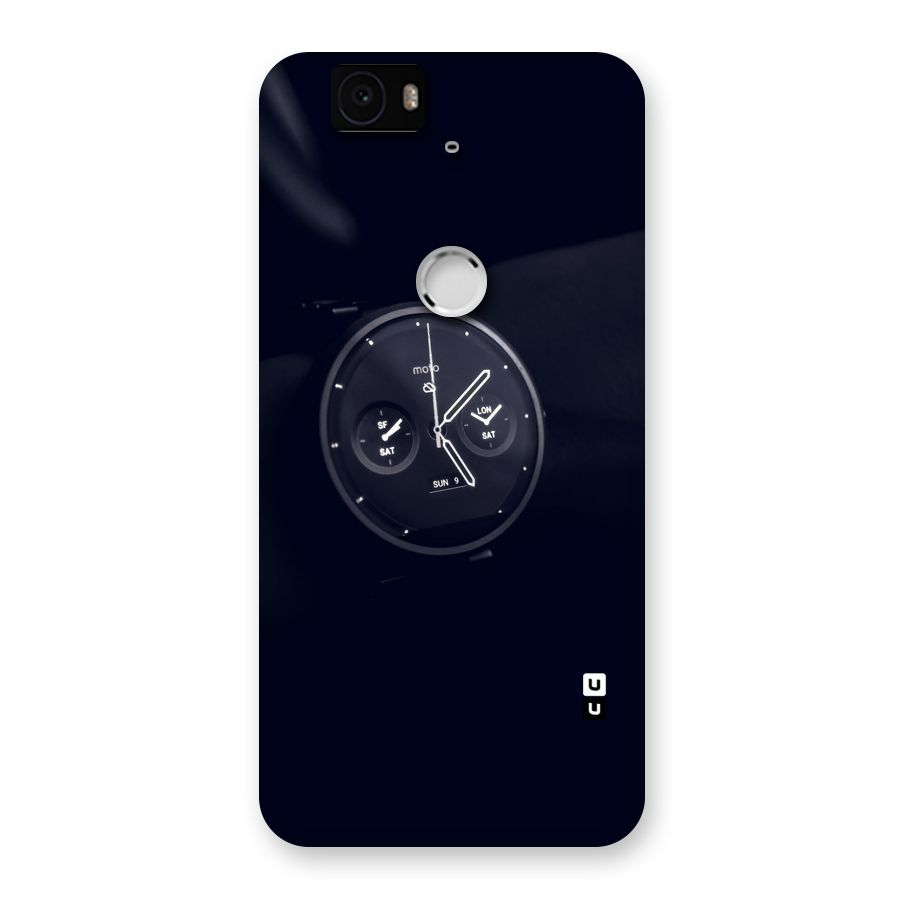 Dark Watch Back Case for Google Nexus-6P
