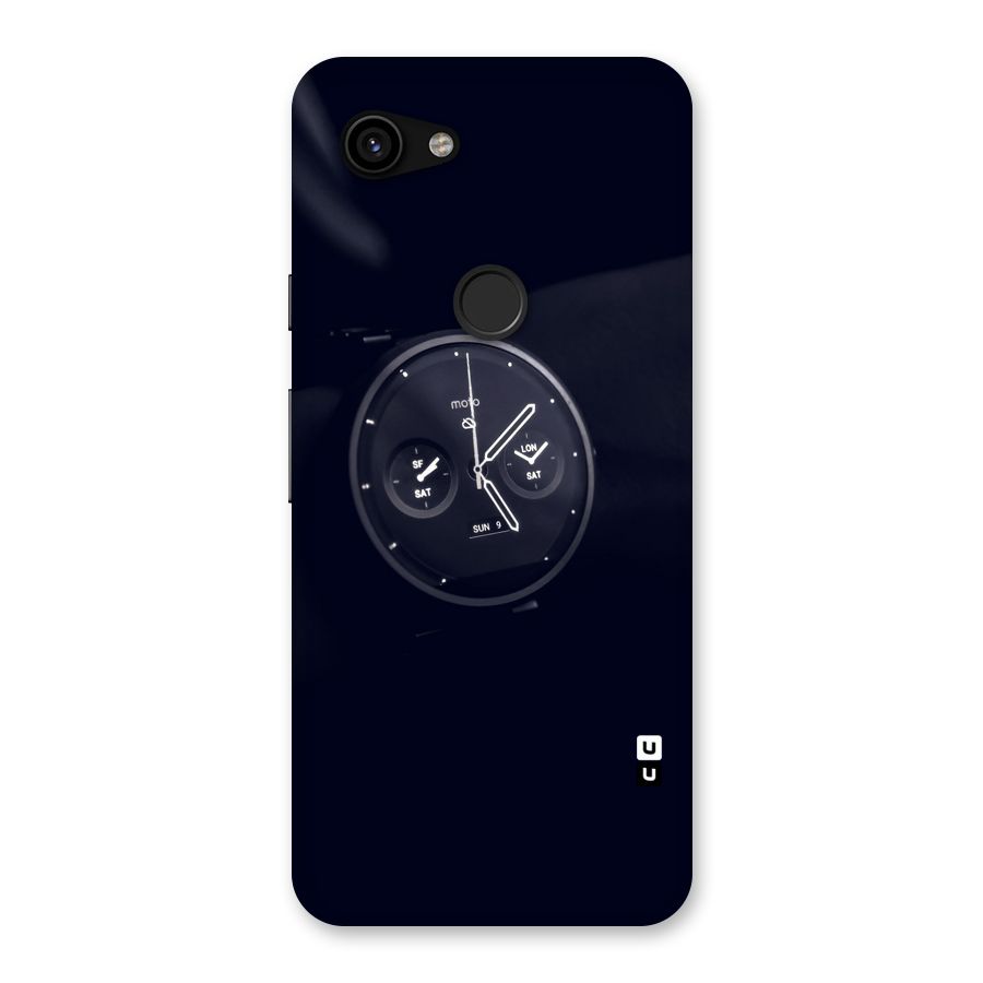 Dark Watch Back Case for Google Pixel 3a