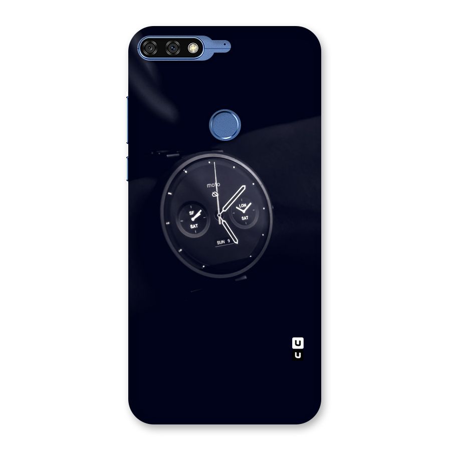 Dark Watch Back Case for Honor 7C
