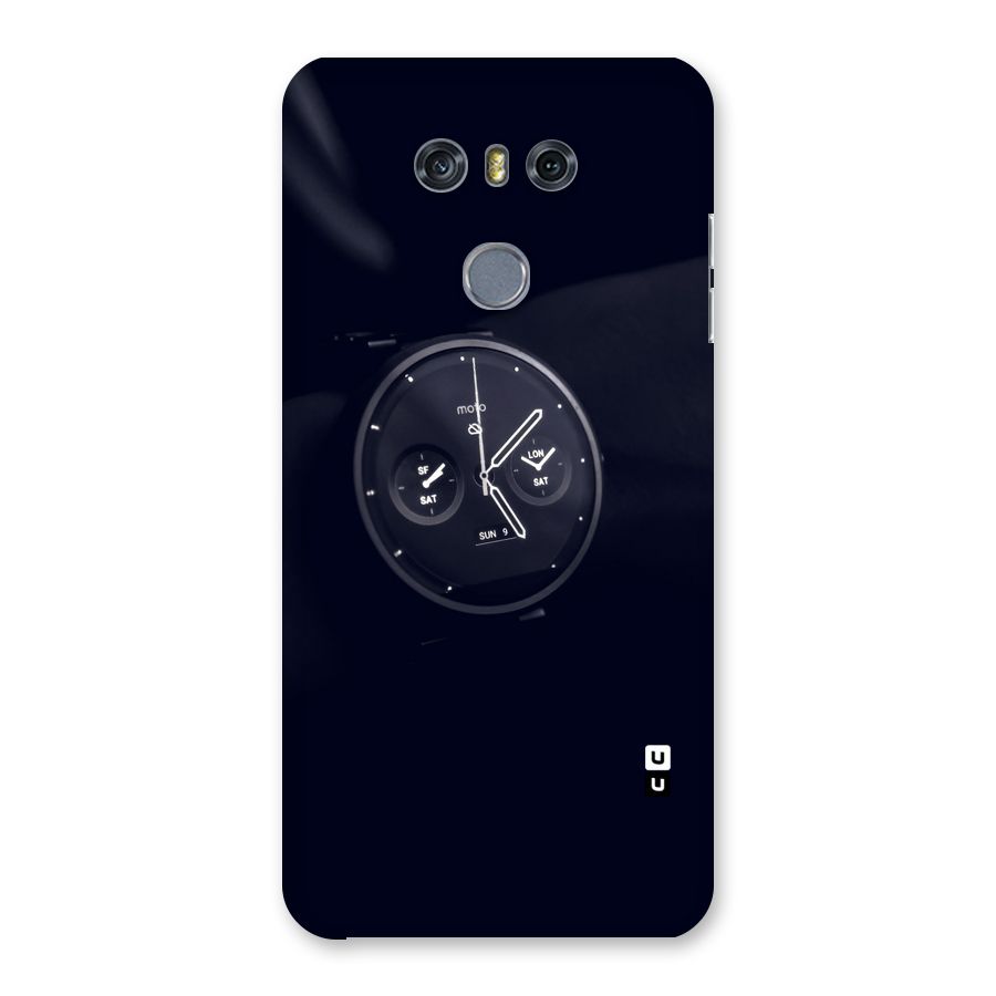 Dark Watch Back Case for LG G6