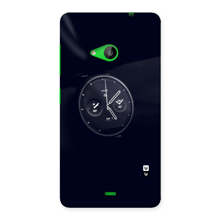Dark Watch Back Case for Lumia 535
