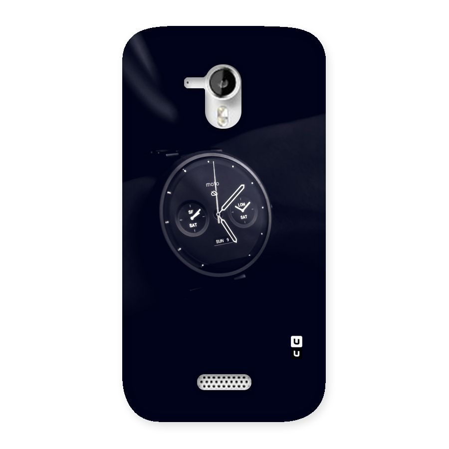 Dark Watch Back Case for Micromax Canvas HD A116