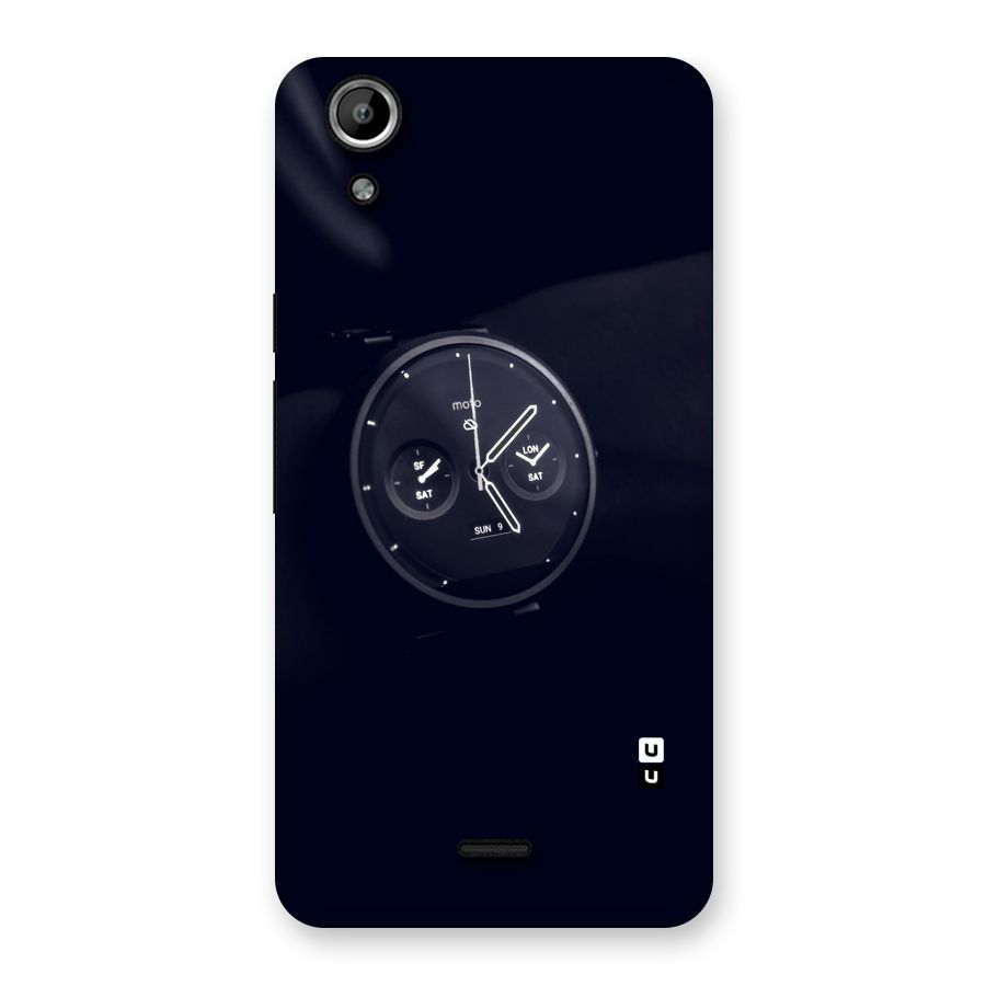 Dark Watch Back Case for Micromax Canvas Selfie Lens Q345