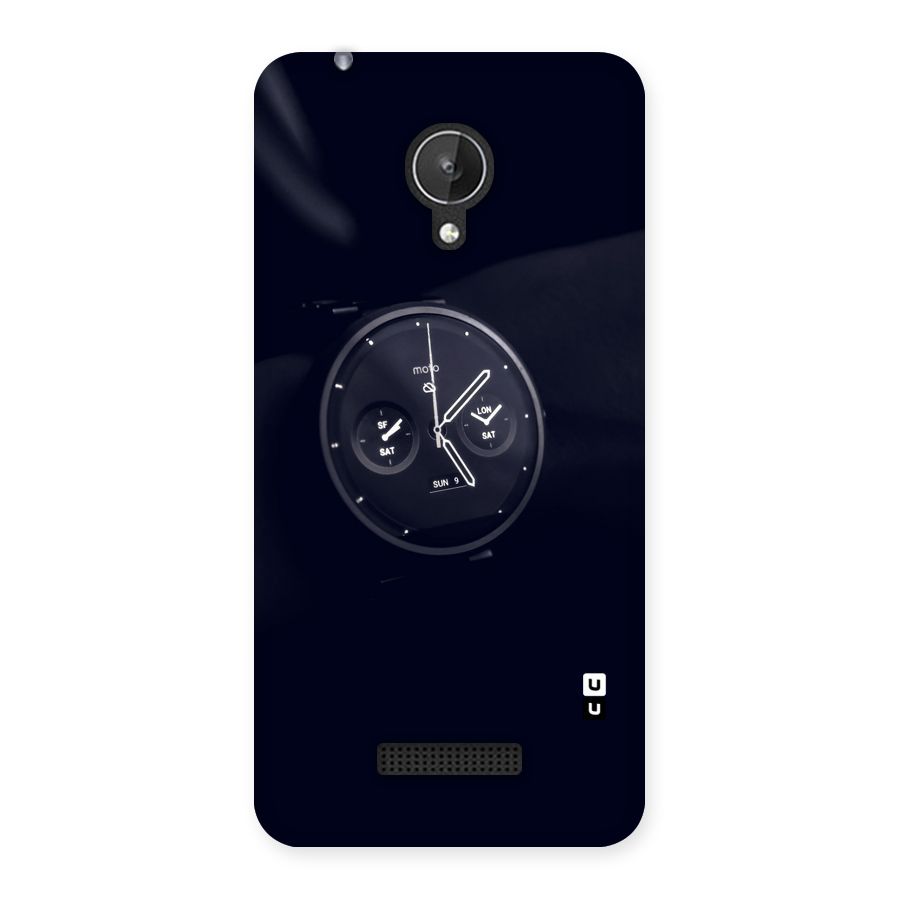 Dark Watch Back Case for Micromax Canvas Spark Q380
