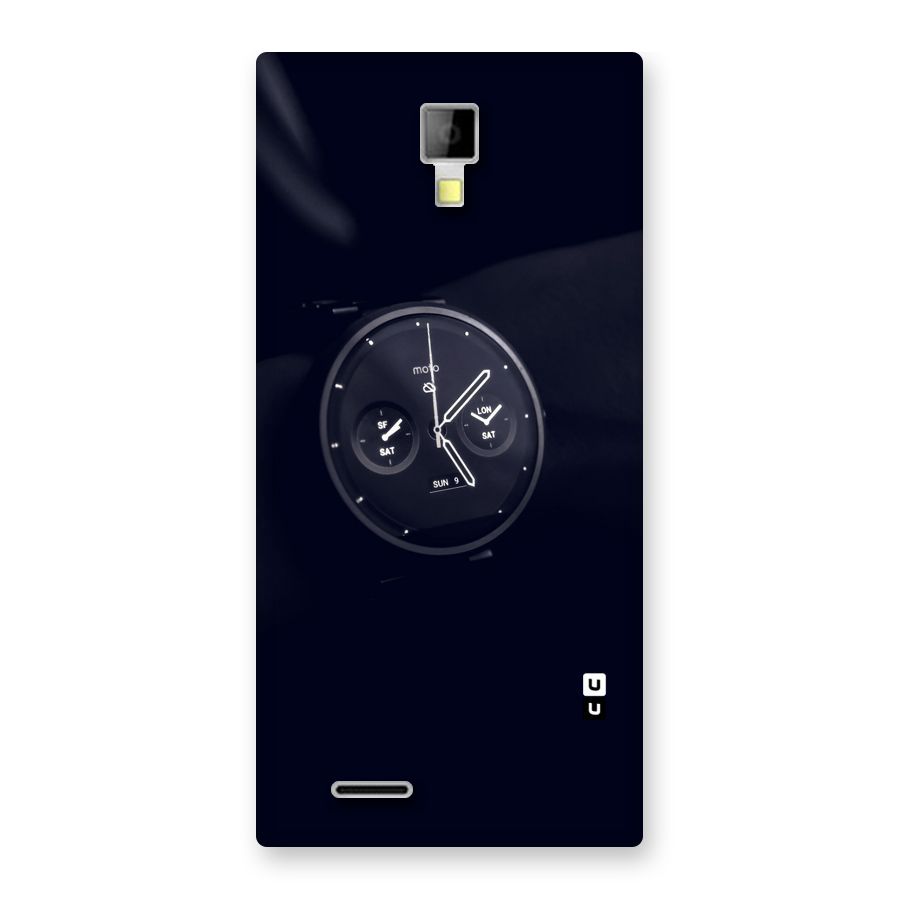 Dark Watch Back Case for Micromax Canvas Xpress A99