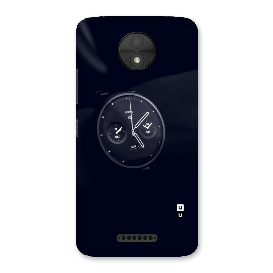 Dark Watch Back Case for Moto C