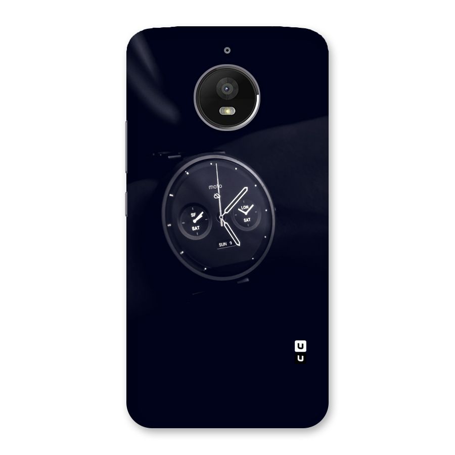 Dark Watch Back Case for Moto E4 Plus