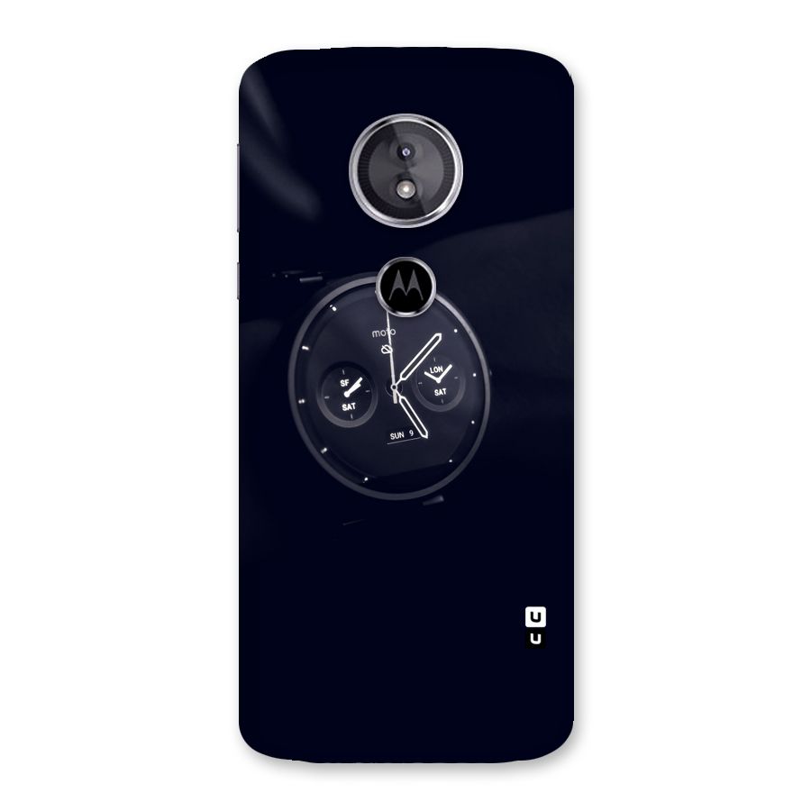 Dark Watch Back Case for Moto E5